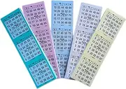 Ameisenkeks® | Bingo Ticket Block | 5 x Blocks = 1500 Tickets System 25 Out of 75