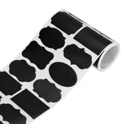 250Pcs/rolls 8 Style Round Blank Chalkboard Labels sticker -Erasable Chalk Pen- Removable Waterproof Label for Mason Jar Labels
