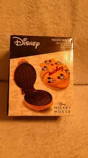 Disney Mickey Mouse Mini Waffle Maker New In Box