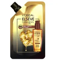 在飛比找蝦皮商城優惠-LOREAL PARIS巴黎萊雅金緻護髮精油 棕色款補充包9