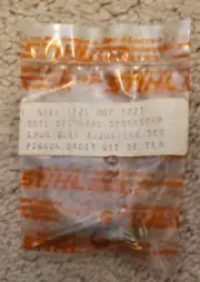 NOS OEM STIHL 1125 007 1021 SPUR GEAR CHAIN ADJUSTING SCREW MS 441 460 461 640 +