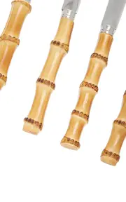 [Sabre] Panda Light Bamboo Six-Piece Knife Set