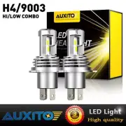 AUXITO 9003 HB2 H4 for Smart Fortwo 2016-19 High Low Beam LED Headlight Bulb USA (for: Smart)