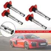 4x Red Coil Packs Set 06E905115E For Audi R8 2,0TFSI/2,0TSI A3/GOLF 5/LEON D1 U4