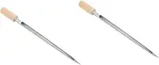 BESPORTBLE 2pcs Professional Grain Sampling Tool Stainless Steel Cereal Sampler for Farm Inspection