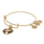 NEW Alex and Ani Crab Bracelet - Gold Toned Adjustable Size