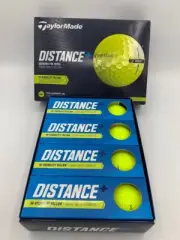 12 TaylorMade Control Distance+ Golf Balls BRAND NEW Yellow