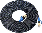 OSALADI 8 7 Network Routers Wireles Routers Modem Wi-fi Router Cat Ethernet Cable Double-Shielded Cable Braided Cable Double Shielding Cat 7 Cable LAN Cable Ethernet Cord
