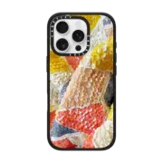 iPhone 16 Pro Impact Case MagSafe Compatible Vintage Geometric Sequins