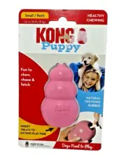 KONG Puppy Chew Dog Toy Pink, Small