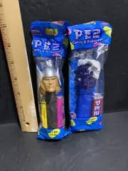 Lot of 2 Marvel Pez Dispensers Thor & Two Face Brand New.