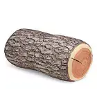 Home Decor Quirky Wood Log Cushion Bolster Pillow (12x18 inch)