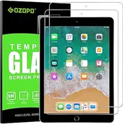 GOZOPO [2-Pack] For iPad 9.7 Screen Protector (iPad 6th/5th Generation -2018/2017 Model) /iPad Air 1, iPad Air 2, [Scratch Resistant] [2.5D Edge] iPad Pro 9.7 Tempered Glass Film