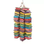 Parrot Toys for Birds Cardboard Big Bird Toys African Grey Parrot Toys Nat