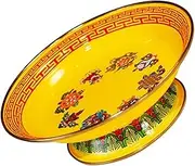 Sacrificial Plate Buddhist Offering Decorative Tray Fruit Worship Plate Home Altar Decor Sturdy Elegant