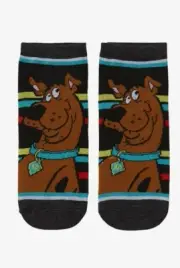 Scooby-Doo: Scooby-Doo Striped No Show Socks
