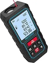 MiLESEEY Laser Measure, Laser Tape Measure,±2mm Accuracy Digital Tape Measure with Area, Volume Measurement, LCD Backlit, Mute Function, IP54, Battery Included