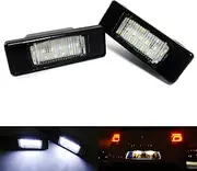 RZG 2x LED Licence Number Plate Light White For C2 C4 C5 C6 C8 Dispatch Jumpy 106 307 308 406 407 607 807 Expert RCZ