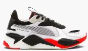 PUMA RS X HOME WHITE BLACK RUNNING ATHLETIC SNEAKERS SHOES