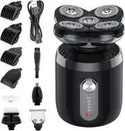 Electric Shavers for Men,Head Shavers for Bald Men Wet and Dry Shaving,Waterproo