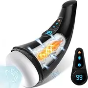 Men's Hoodies Electric Male masterbrators Toy with Powerful Thrusting Rotating Modes for Stimulation,Toys for Men,Pocket Vagina 6J53