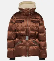 [Bogner] Bogner Adele-LD quilted ski jacket AU 20 brown