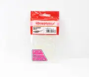 Megabass Soft Lure Dr Choro 2 Inch Glow White Silver Flake (9686)