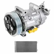 For Mini Cooper 2011-2015 AC Compressor w/ A/C Condenser & Drier TCP (for: Mini)