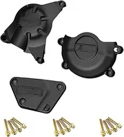 Guard Crash Bar Motorcycles Engine Cover Protection Case Fit for Yamaha R6 2006-2023 Engine Covers Protectors Guard Bumper(One Set (3)-B-GD)