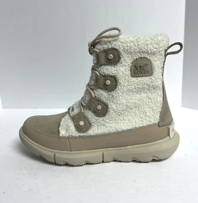 Sorel Womens Explorer II Joan Cozy Boot White 8 M