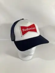 Budweiser Official Hat Cap SnapBack Adjustable Mesh-Back OSFM NWOT