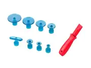 Dent Removal Puller Tabs Kit- Glue Pulling Tabs Plastic Scraper-25PCS