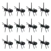 12 Pcs Reusable Fruit Dessert Fork Ant Shaped Food Pick for Cake Dessert