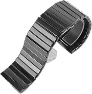 [HMCAUCVEJ] Ceramic WatchBand Replacement Fit For Rado Fit For DIAMASTER Series Black Watch Chain Men's 27mm 35mm Watch Strap