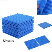 12X Acoustic Foam Panel Studio Noise Reduction Sound Absorbing Panel 2.7CM Thick