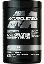 MuscleTech Platinum 100% Creatine Monohydrate Unflavoured 402g
