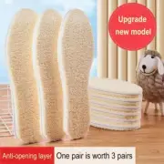 Sheepskin Insoles Soft Warm Thick Inner Soles Sheep Pad Boot Shoes Wool USNEW