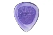 72 x Dunlop Jazz Stubby 2.00MM Gauge Guitar Picks, Purple