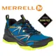 MERRELL 美國 男款 CAPRA BOLT MID GORE-TEX 登山鞋 〈亮藍/黃〉/ML3742/悠遊山水