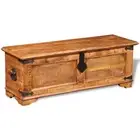 Storage Chest Rough Mango Wood wax Dressers & Chests of Drawers