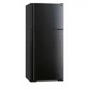 Mitsubishi Electric 505L Top Mount Fridge - Shiny Black