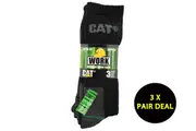 3 Pairs of Caterpillar Mens Bamboo Socks