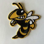 Bumblebee Iron On Patch - Honey Bee Applique Insect Sew On Badge