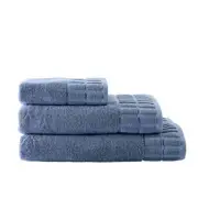 Alex Liddy Bath Towel Range - Stormy Denim - Bath Sheet