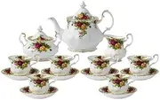 [Royal Albert] Old Country Roses Tea Set 15 Pieces