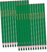 DOITOOL 24-Pack Wax Marker Pens No-Blade Crayon Pencils for Drawing Marking Fabrics Glass Ceramics and