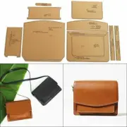 DIY Stencil Sewing Pattern Kraft Paper Made 25cmx18cm Cross Body Bag Design Sets