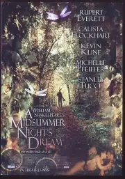 Modern FILM POSTER Postcard: A MIDSUMMER NIGHT'S DREAM (Rupert Everett).