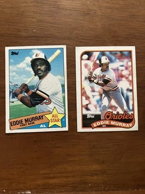 Eddie Murray Baseball Card Lot Baltimore Orioles HOF