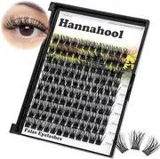 Large Pack ,DIY Eye Lashes Extensions 120pcs Wide Stem Cluster Eyelashes Mixed 10-12-14-16mm/14-16-18mm/12-14-16mm Individual False Eyelashes Dramatic Look (mixed 14-16-18mm)
